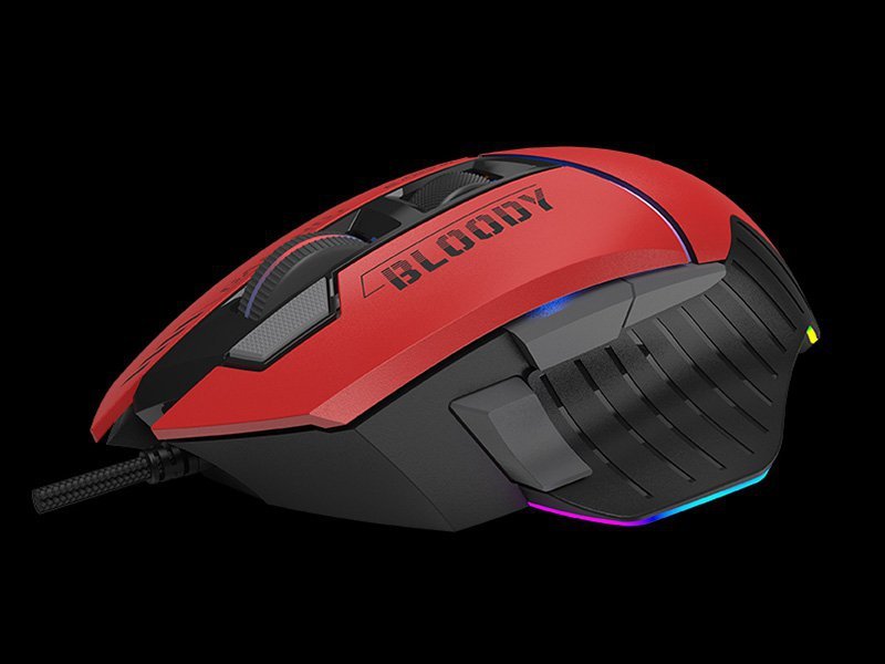 Mysz A4TECH BLOODY W95Max USB Sports Red