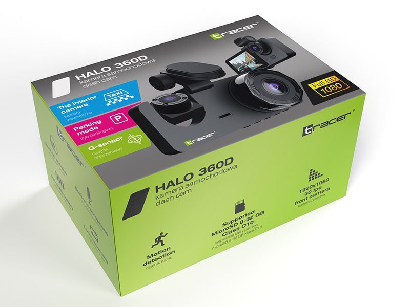 Wideorejestrator TRACER HALO 360D