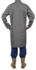 WELDAS-Arc Knight® fartuch laboratoryjny, wysokiej odporności trudnopalna bawełna 520 gr./m2 