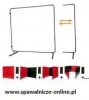 WELDAS-Ekran spawalniczy jednoczęściowy z regulacją COMBOframe 2,4x1,8 m (szer.x wys.) (55-8668, 55-7168) ciemna zieleń