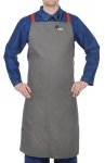 WELDAS-38-4342W Arc Knight® fartuch spawalniczy, wysokiej odporności trudnopalna bawełna 520 gr./m2 (107 cm/80 cm) dł x szer