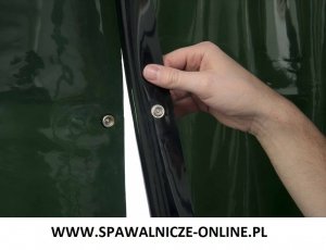 WELDAS-Kurtyna spawalnicza LAVAshield 55-7218 zielony, spinany 137x180 cm (szer x wys)