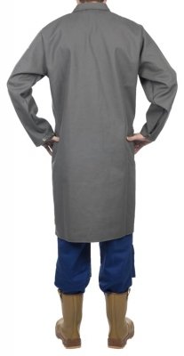 WELDAS-Arc Knight® fartuch laboratoryjny, wysokiej odporności trudnopalna bawełna 520 gr./m2 