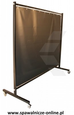 Parawan spawalniczy OPEN WELD SOLID HD z kurtynami zbrojonymi 2700x1900 mm (szer x wys)