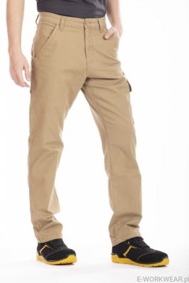 Spodnie przewiewne bawełniane elastyczne ze streczem CARP | Rica Lewis Workwear