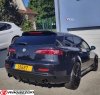 Dyfuzor, dokładka zderzaka rear diffuser STILE ITALIA VTR Alfa Romeo 159