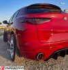 Spoiler klapy lotka boot lip STILE ITALIA CARBON Alfa Romeo Stelvio 2016 - 2024