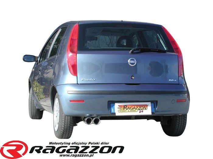 よっちゃん Tłumik końcowy podwójny RAGAZZON TOP LINE sportowy wydech