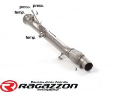Downpipe, DPF off BMW F22 F23 218d 105kW 110kW RAGAZZON sportowy wydech