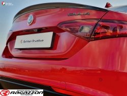 Spoiler klapy lotka boot lip STILE ITALIA CARBON Alfa Romeo Giulia 2016 - 2024