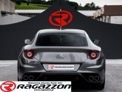 Tłumik końcowy z zaworem Ferrari FF 6.3 V12 (486kW) 2011 - 2016 RAGAZZON sportowy wydech