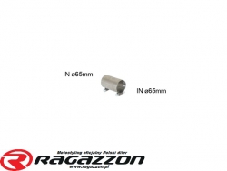 Złączka adapter przejściówka wydechu RAGAZZON 65mm sportowy wydech