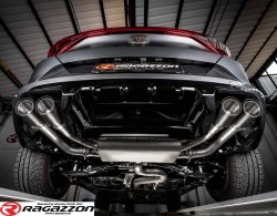Tłumik końcowy z zaworem carbon CUPRA Formentor VZ 2.0TSI 4Drive RAGAZZON CARBON sportowy wydech