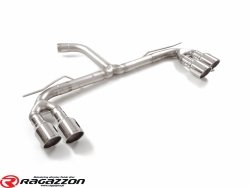 Tłumik końcowy przelotowy Cupra Formentor 1.5TSI RAGAZZON STEEL sportowy wydech