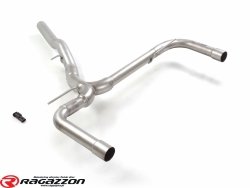 Tłumik końcowy przelotowy emulator BMW F44 M235i xDrive 2020 - 2024 RAGAZZON sportowy wydech