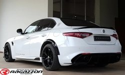 Dokładki na progi CADAMURO CARBON Alfa Romeo Giulia