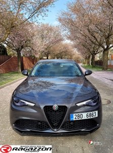Dokładka zderzaka front lip STILE ITALIA VTR Alfa Romeo Giulia super 2016 - 2024 