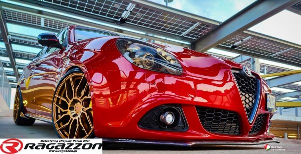 Dokładka zderzaka front lip splitter STILE ITALIA CARBON Alfa Romeo Giulietta