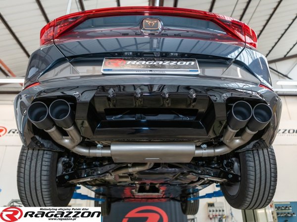 Tłumik końcowy Cupra Formentor 1.5TSI RAGAZZON BLACK sportowy wydech