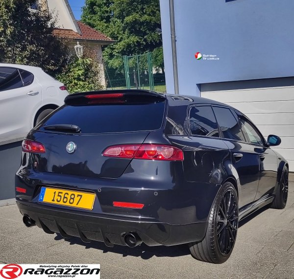 Dyfuzor, dokładka zderzaka rear diffuser STILE ITALIA VTR Alfa Romeo 159