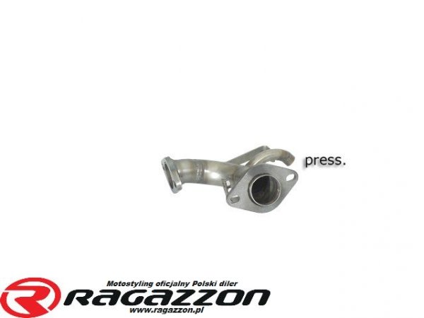 Filtr DPF cząsteczek stałych przelotowy RAGAZZON Toyota Yaris 1.4 D-4D XP13 XP9 sportowy wydech
