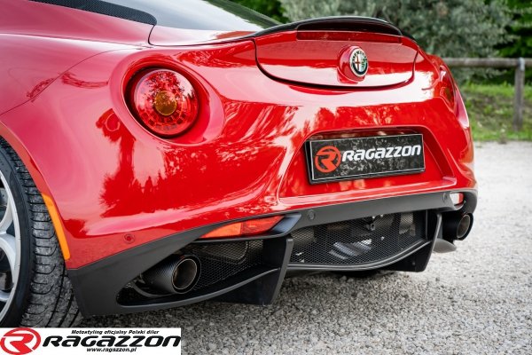 Spoiler klapy lotka boot lip STILE ITALIA CARBON Alfa Romeo 4C Coupe 1750 TBi 2013 - 2020