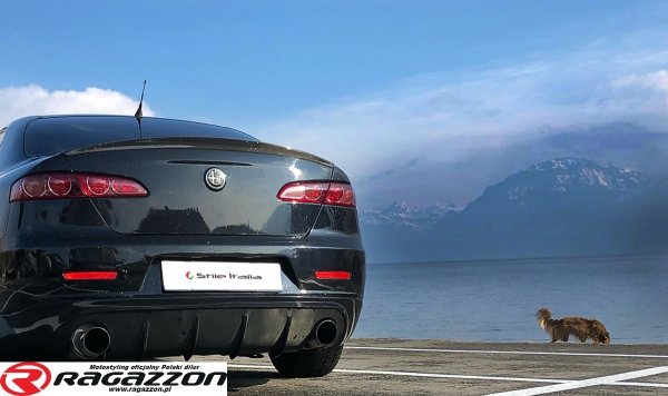 Dyfuzor, dokładka zderzaka rear diffuser STILE ITALIA CARBON Alfa Romeo 159