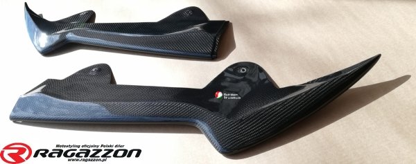 Dokładka zderzaka front lip splitter STILE ITALIA CARBON Alfa Romeo Stelvio 2016 - 2024