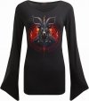 Baphomet - Goth Longsleeve Spiral
