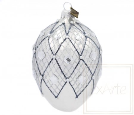 Christmas ornament Egg 13cm – Diamantine