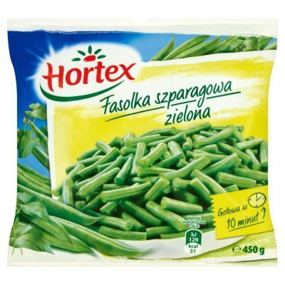 [HORTEX] Fasola szpr.ziel. cięta 450g/14