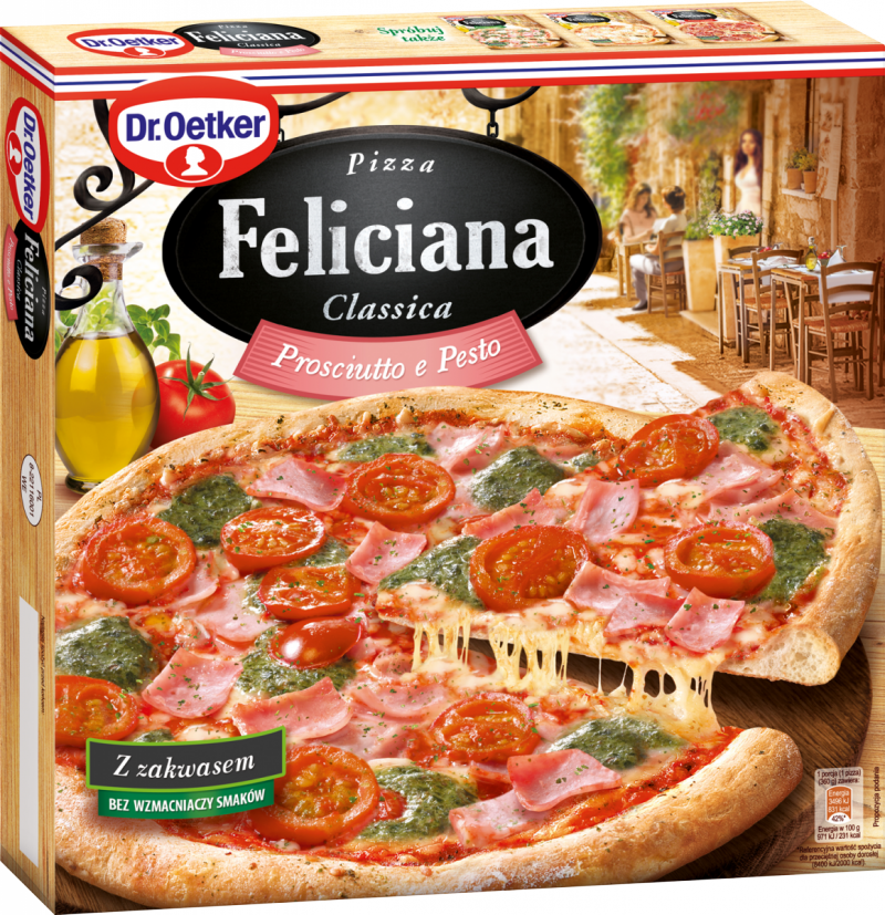 [Dr.Oetker] Pizza Feliciana SZYNKA PESTO 360g/5szt