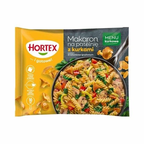 [HORTEX] Makaron na patelnie z kurkami 450g/14