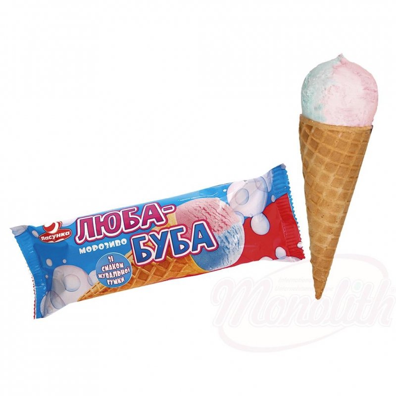 [LASUNKA] Lody w wafelku owocowe 120ml/24