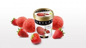 9225 Lody GRYCAN Strawberry sorbet  500ml 1x6