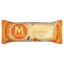 9187 Lody ALGIDA MAGNUM DBL SUNLOVER 20x90ml