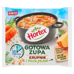 1159 Hortex Zupa gotowa krupnik z kaszą pęczak 450g 1x14
