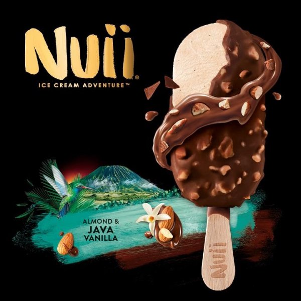 9414 NUII Almond &amp; Java Vanilla 20 x 90 ml