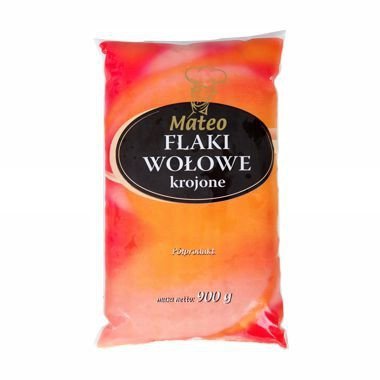 7027 Mateo Flaki wołowe Krojone 900g (1x10)