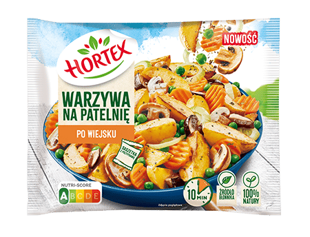 1251 Hortex WNP Warzywa na patelnie po wiejsku 450g x14 NOWOSC!!