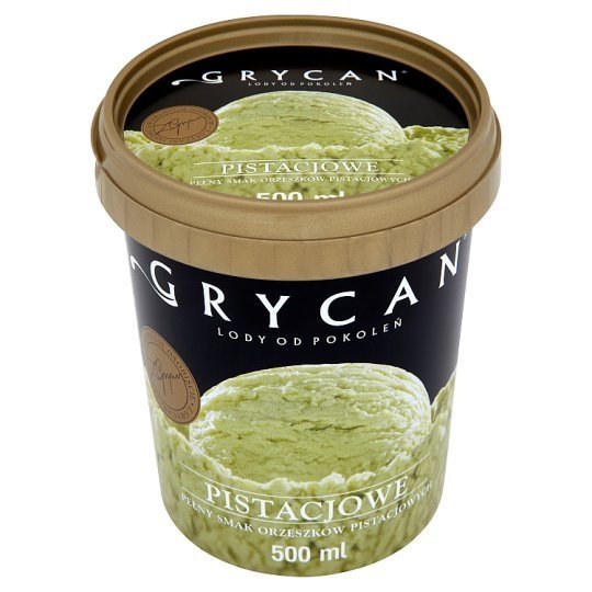 Lody Grycan pistacjowe PREMIUM 500 ml 