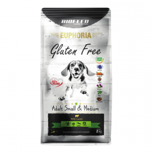 Biofeed Euphoria Adult Small & Medium Dog with Lamb 2kg.