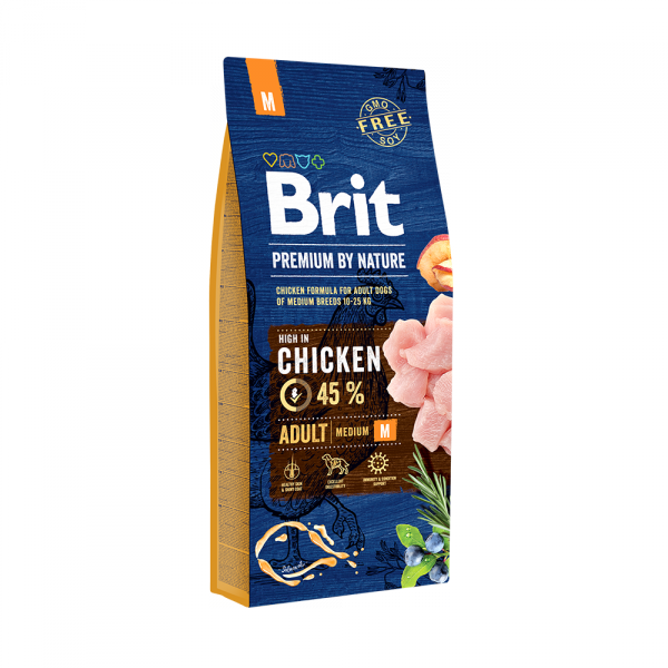  Brit Premium By Nature Adult M 3kg