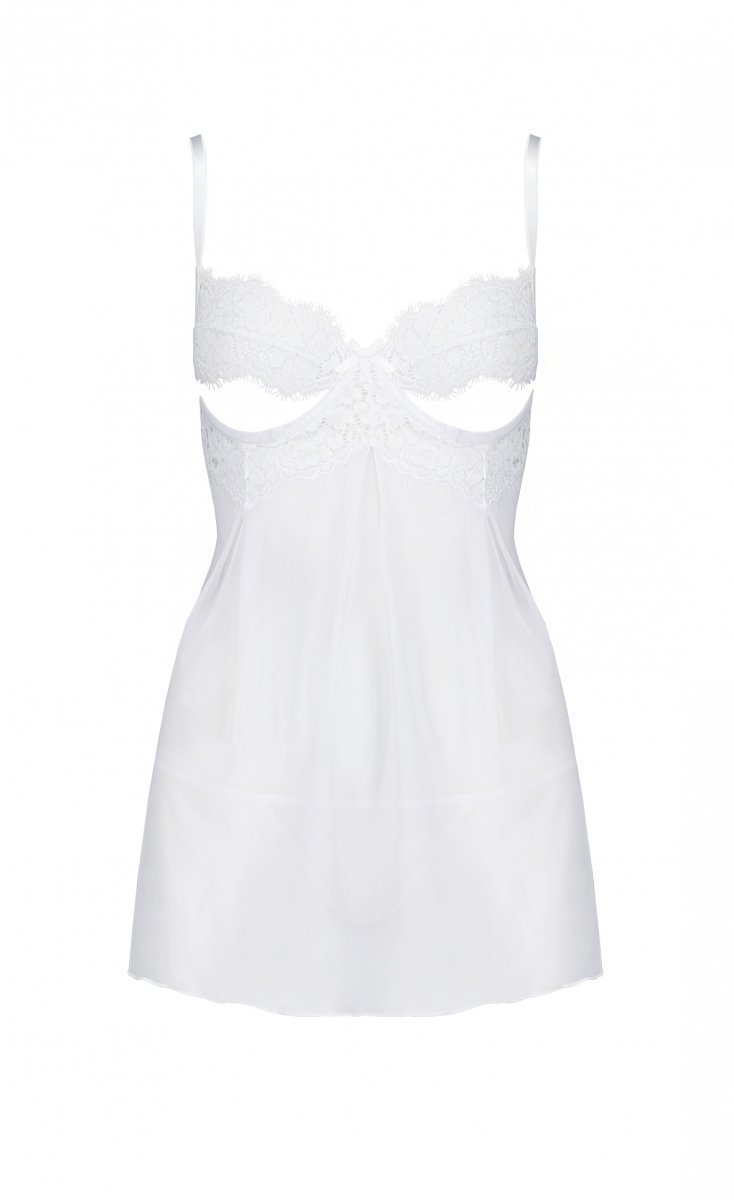 Сорочка Avanua Silentia chemise, Белый, S/M Ava_Silentia chemise S/M - Avanua - Сорочки, комбинации - Купить