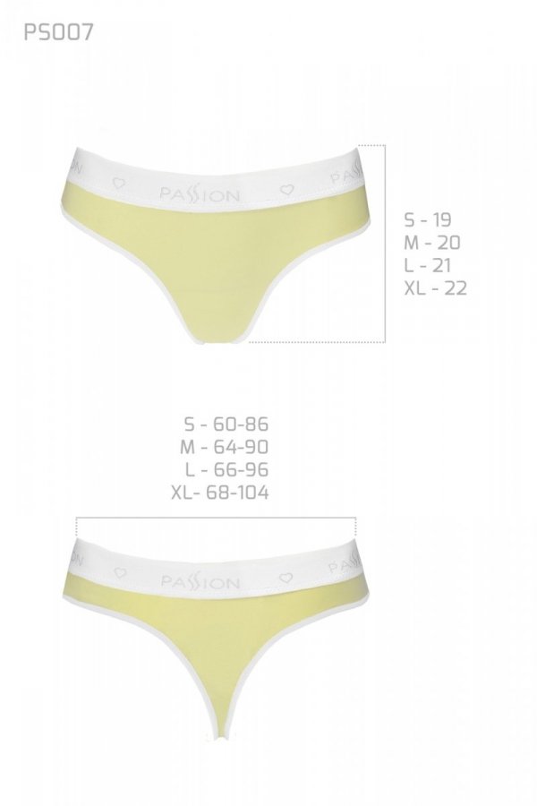 PS007 PANTIES yellow