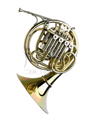 PAXMAN waltornia F/Bb/f model 75-3, triple bore full triple horn, nierozkr. czara medium, lakierowana