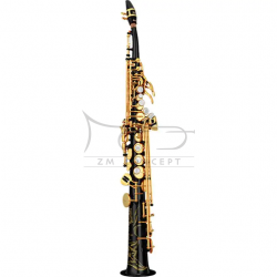 YAMAHA saksofon sopranowy Bb YSS-82ZRB czarny lakier, zagięty, z futerałem