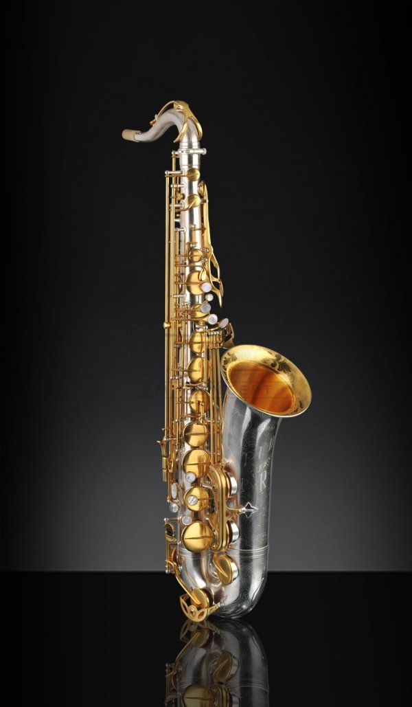 RAMPONE&amp;CAZZANI saksofon tenorowy R1 JAZZ, 2008/J/AUG, Vintage Silver and Gold