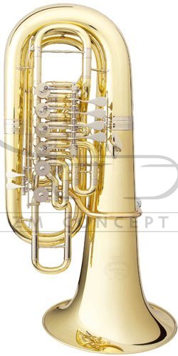 B&amp;S tuba F Perantucci 3100-1-0GB PT-9, (4+2), lakierowana, z futerałem