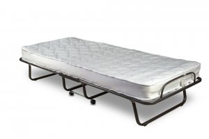Łóżko składane TORINO Premium 80x 190 materac 13 cm i z  pokrowcem